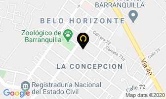 Mapa de Instrucontroles Ltda. en Barranquilla
