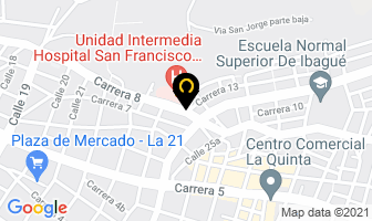 Mapa de Instrumedicos De Colombia en Ibagué