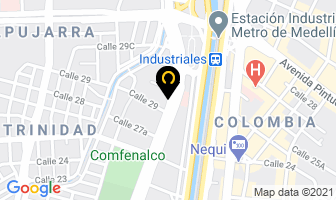 Mapa de Insugec Ltda. en Medellín