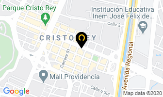 Mapa de Insumacon en Medellín