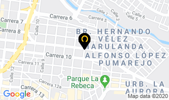 Mapa de Insumos Colchoneros Del Otun en Pereira