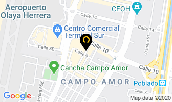 Mapa de Insumos Corseteros en Medellín