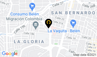 Mapa de Insumos La 80 en Medellín