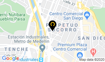 Mapa de Insumos & Negocios en Medellín