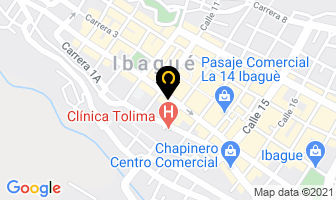 Mapa de Insumos Y Copias en Ibagué