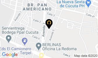 Mapa de Insuplast en Cúcuta