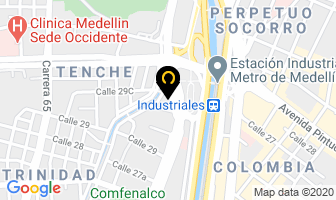 Mapa de Insurepuestos en Medellín
