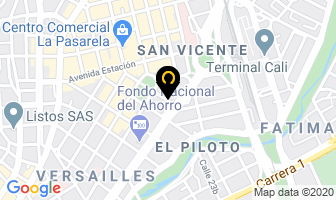 Mapa de Intecol Instituto Técnico Colombiano en Cali