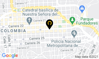 Mapa de Intecsa De Colombia en Manizales