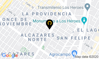 Mapa de Integral Car Service en Bogotá D.C