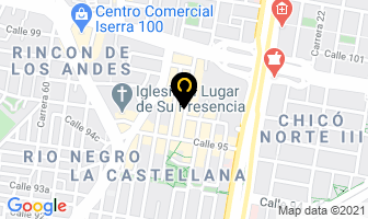 Mapa de Integral De Aguas Ltda. en Bogotá D.C