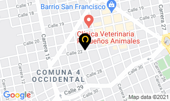Mapa de Integral De Servicios en Bucaramanga