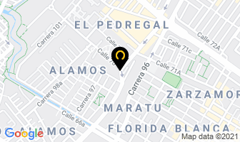 Mapa de Integral De Servicios De Colombia Ltda. en Bogotá D.C