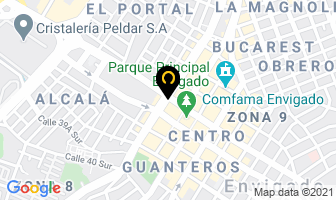 Mapa de Integral Inmobiliaria en Medellín