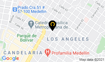Mapa de Integrales Acrilujos Ltda. en Medellín