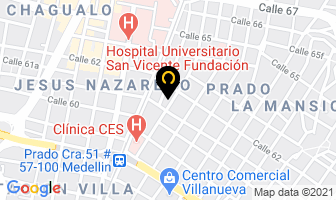 Mapa de Intelci Comunicaciones S.a.s en Medellín