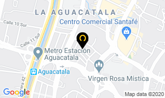 Mapa de Intelligent Training De Colombia en Medellín