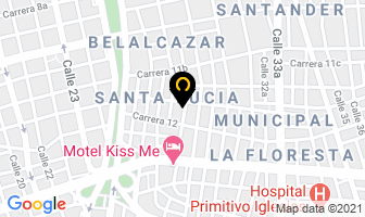 Mapa de Inter Autos en Cali