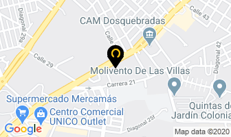 Mapa de Inter-cocinas en Dosquebradas