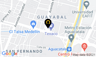 Mapa de Inter Matex Medellin Ltda. en Medellín