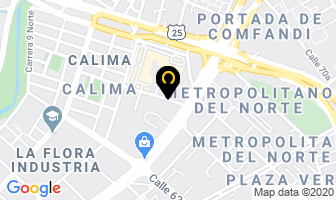 Mapa de Inter Rapidísimo Ltda. en Cali