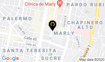 Mapa de Inter redes y conectores cía ltda en Bogotá D.C