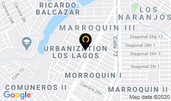 Mapa de Inter Redes Y Montajes en Cali