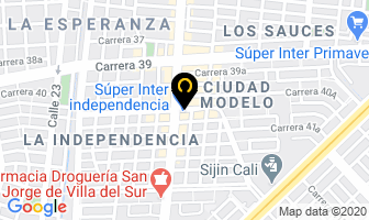 Mapa de Inter Supermercado Luz Dari Giraldo en Cali