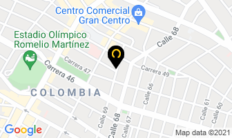 Mapa de Inter Tour en Barranquilla