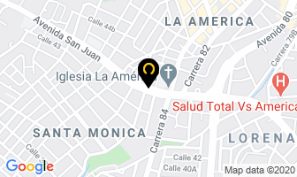 Mapa de Interactuar S.a. en Medellín