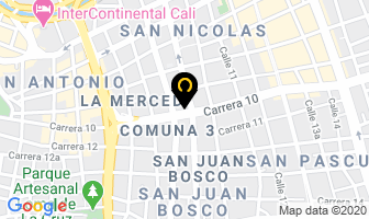Mapa de Interbillares Del Valle en Cali