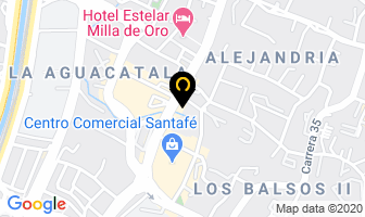 Mapa de Intercambios De Idiomas en Medellín