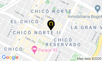 Mapa de Intercambios Y Turismo en Bogotá D.C