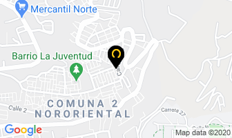 Mapa de Intercat en Bucaramanga