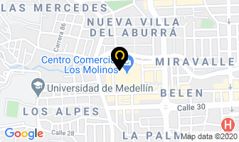 Mapa de Interconexion Movil Movistar en Medellín