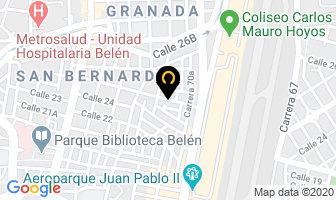 Mapa de Interdecor Pisos en Medellín