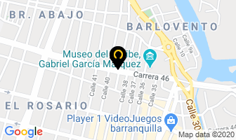 Mapa de Interglobe International Seguridad Ltda. en Barranquilla