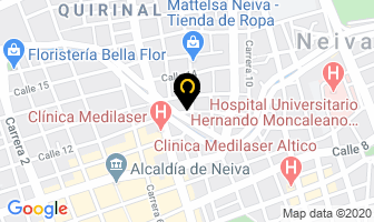 Mapa de Intergráficas en Neiva