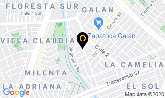 Mapa de Interligth Call Center en Bogotá D.C