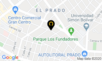 Mapa de Interlogistíca De Valores Ltda. en Barranquilla