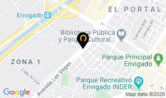Mapa de Intermaquinas en Medellín
