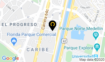 Mapa de Intermarmol en Medellín