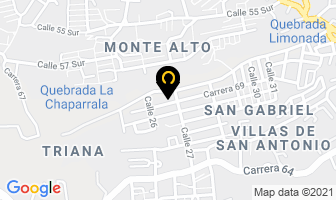 Mapa de Intermediaciones Y Servicios Jam S.a.s. en Medellín