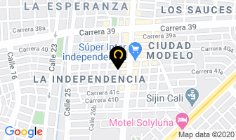 Mapa de Internacional De Abrasivos en Cali