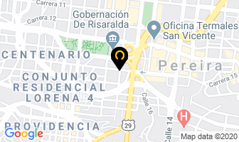 Mapa de Internacional De Amortiguadores en Pereira