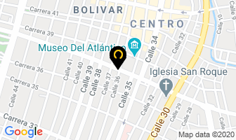 Mapa de Internacional De Empaques S.a.s en Barranquilla