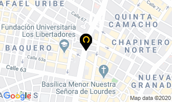 Mapa de Internacional De Resistencias en Bogotá D.C