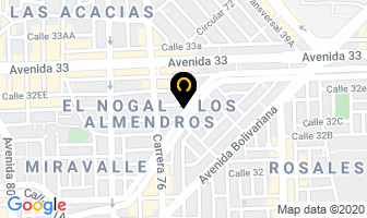 Mapa de Internacional De Seguridad Ltda. en Medellín