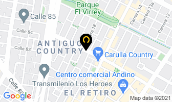 Mapa de Internacional De Tasaciones en Bogotá D.C