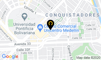 Mapa de Internacional Links en Medellín
